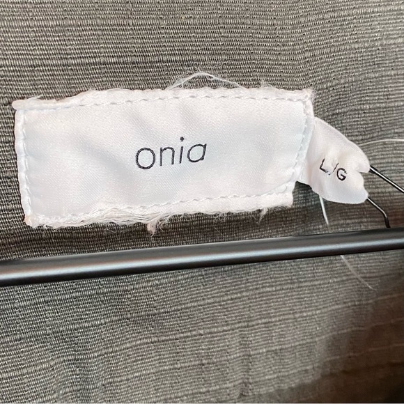 Onia All Terrain Cotton Stretch Ripstop Overshirt in Charcoal - Picture 9 of 12